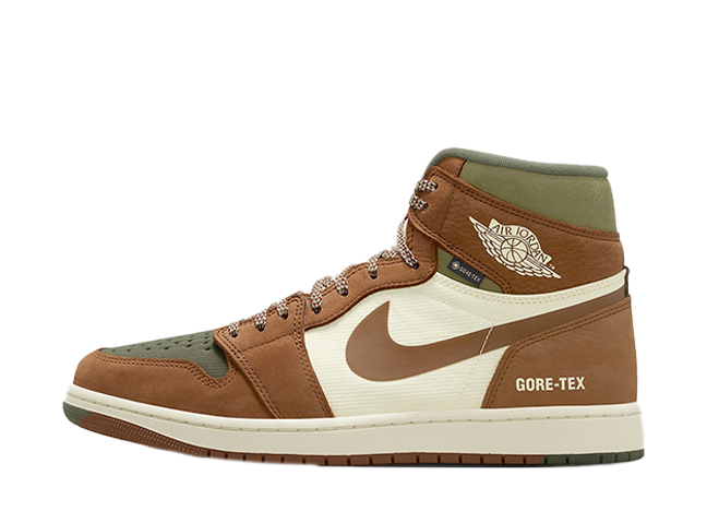 Nike Air Jordan 1 Element GORE-TEX "Legend Coffee" Legend Sand/Medium Olive