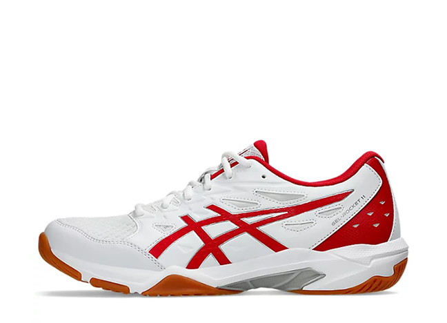 Asics Gel-Rocket 11 Wide "White" White/Classic Red