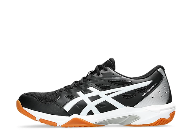 Asics Gel-Rocket 11 Wide "Black" Black/Pure Silver