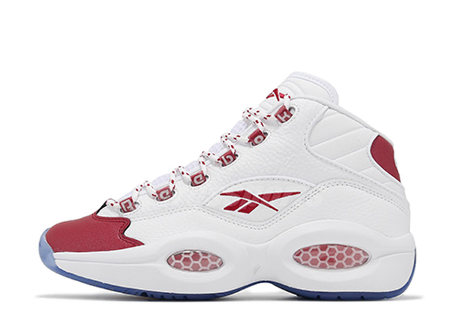 リーボック クエスチョン ミッド "レッドトゥ/ホワイト"