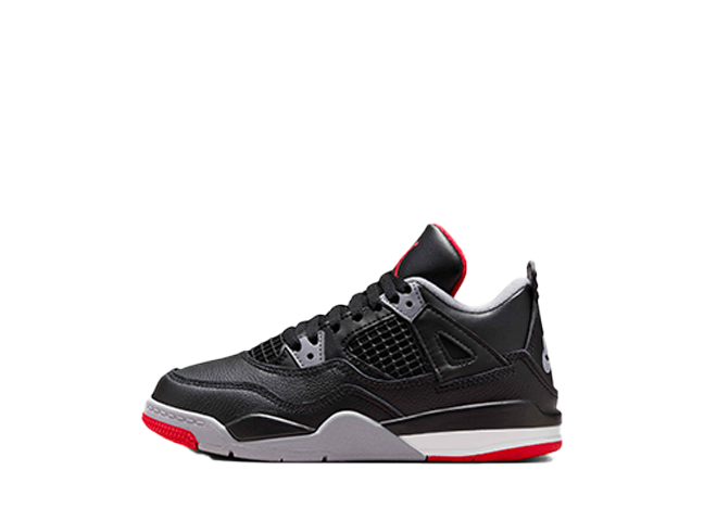 Nike PS Air Jordan 4 Retro "Bred Reimagined" Black/Red