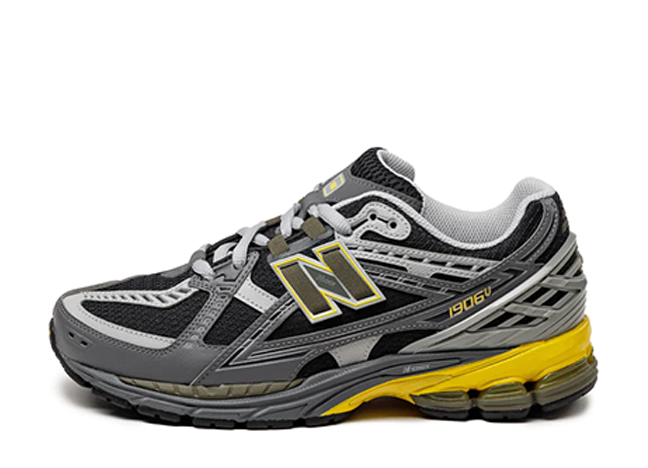ニューバランス 1906N "ブラック" ブラック/イエロー/グレー