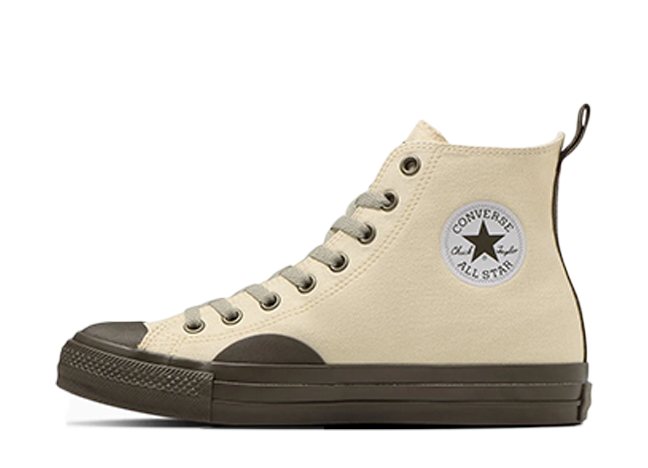 Peanuts × Convers All Star BS HI "Off White" Off White/Taupe