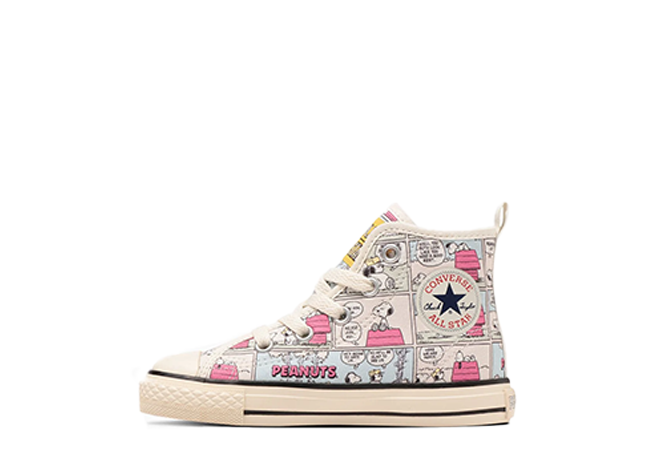 Peanuts × Convers KIDS All Star CP Z HI "White/Multi"