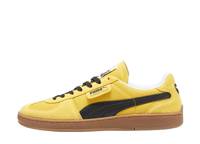 Puma Super Team OG "Yellow Sizzle" Yellow Sizzle/Black