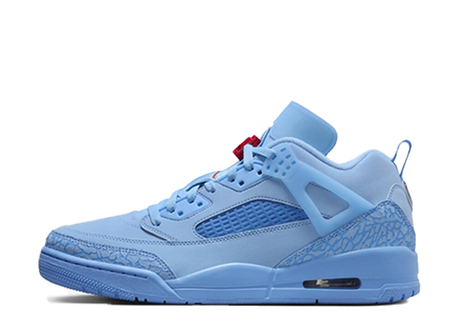 Nike Jordan Spizike Low "Houston Oilers" Football Blue/University Red