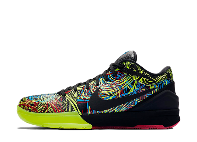 Nike Kobe 4 Protro "Wizenard" Black/Neon Yellow