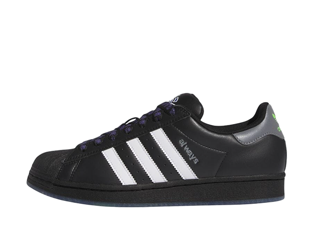 オールウェイズ ドゥ ホワット ユー シュド ドゥ × アディダス オリジナルス スーパースター ADV "コアブラック" コアブラック/フットウェアホワイト/グレースリー
