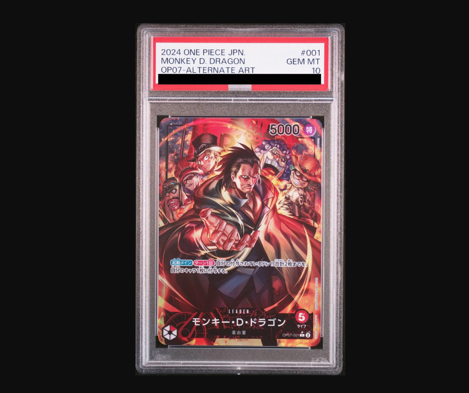 【PSA10】モンキー・D・ドラゴン(パラレル)