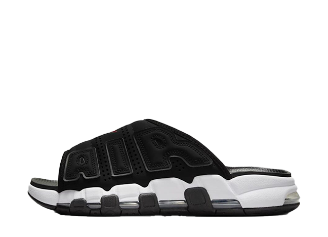 Nike Air More Uptempo Slide "Black" Black/Clear/White
