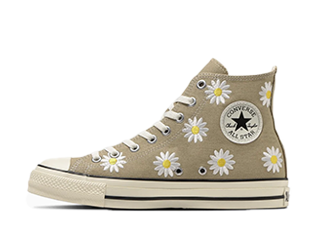 Converse All Star Daisyflower Hi "Beige/White"
