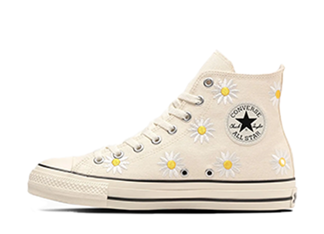 Converse All Star Daisyflower Hi "Off White/White"