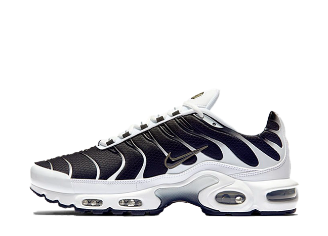 Nike Air Max Plus "White" White/Black/Metallic Pewter