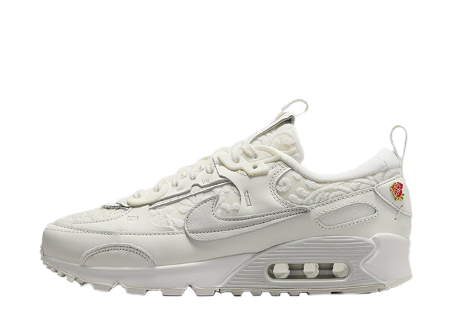 Nike WMNS Air Max 90 Futura "Give Her Flowers" Sail/University Red