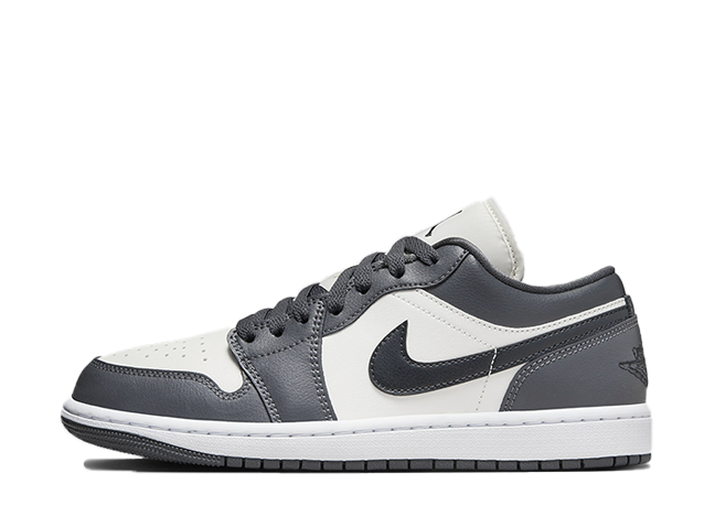 ナイキ ウィメンズ エアジョーダン1 ロー "ダークグレー/セイル"