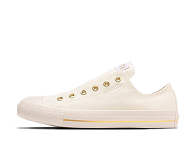 コンバース オールスター スリップ 3 OX "オフホワイト/ゴールド/ホワイト"