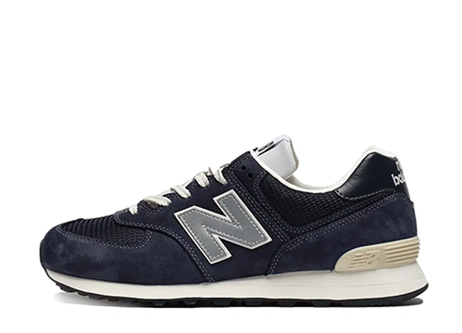 ポッタリー × ニューバランス 574 プレミアム "ハードネイビー/グレー"