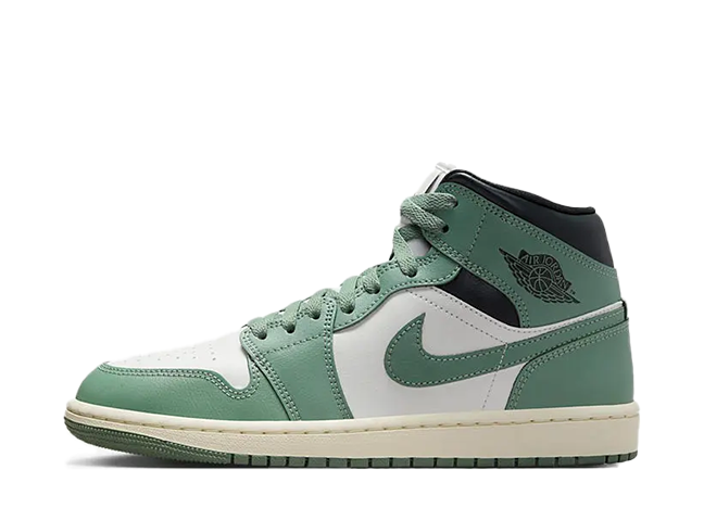 Nike WMNS Air Jordan 1 Mid "Jade Smoke/Anthracite"