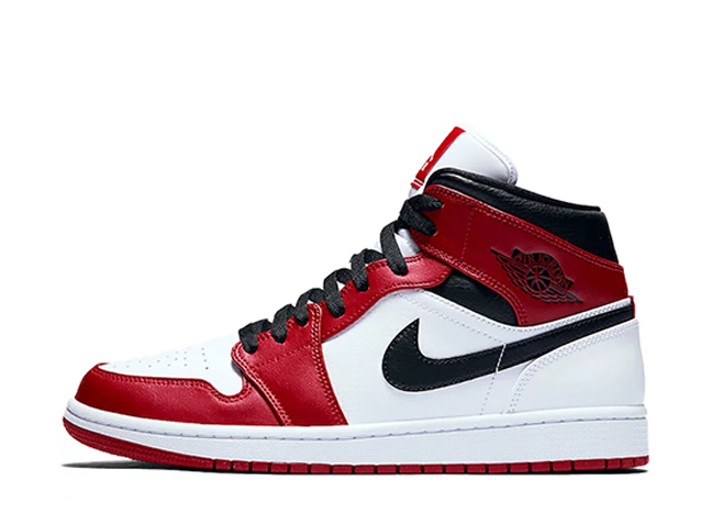 Nike Air Jordan 1 Mid "Chicago" Black/Red/White