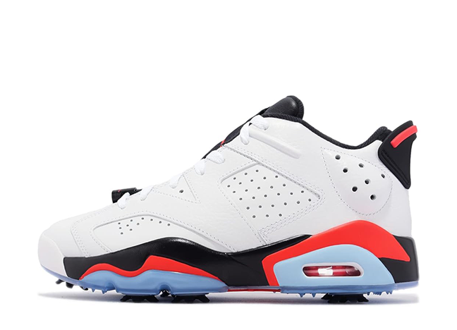 Nike Air Jordan 6 Low Golf "White/Infrared/Black"