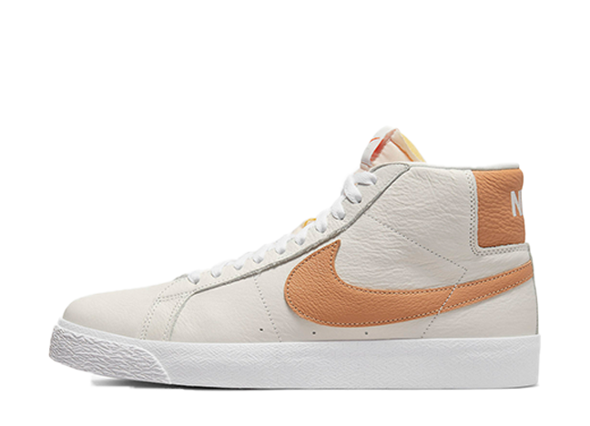 Nike SB Orange Label Zoom Blazer Mid ISO "Light Cognac/White/Cream"