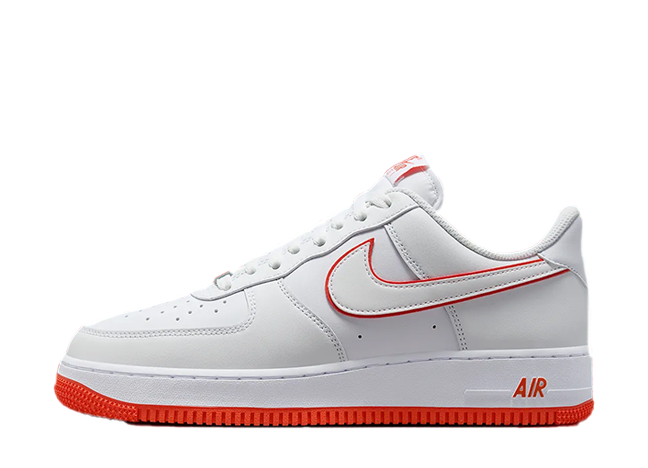 Nike Air Force 1 '07 "White/Picante/White"