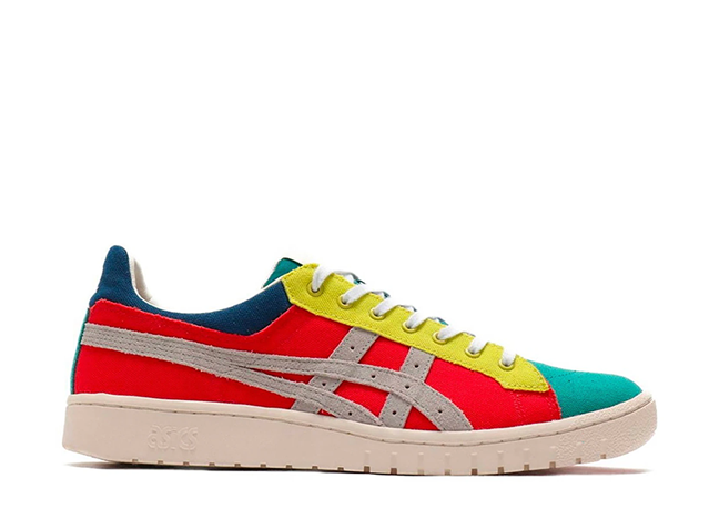 アシックス ゲルPTG "ミスマッチ" オレンジ/ホワイト