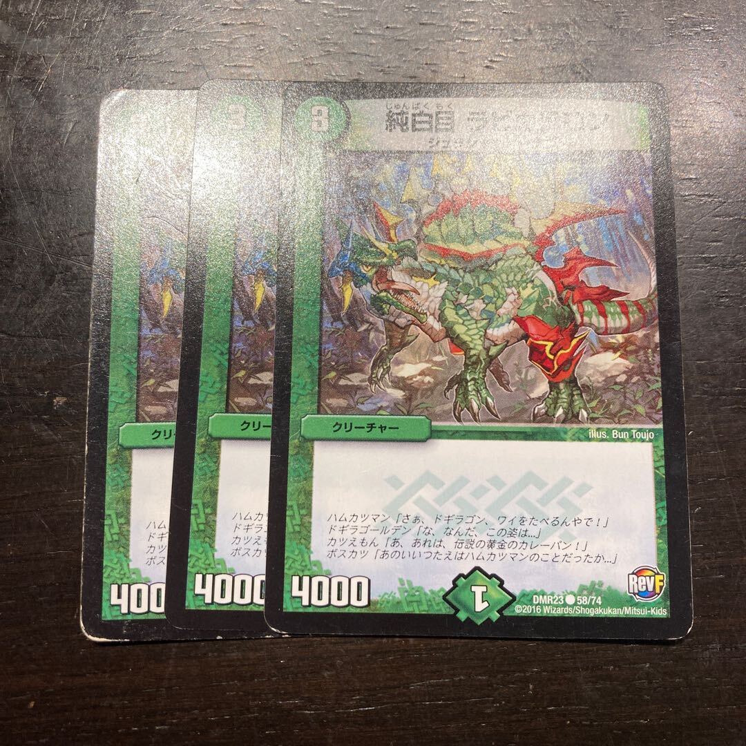 純白目 ラビカテロン