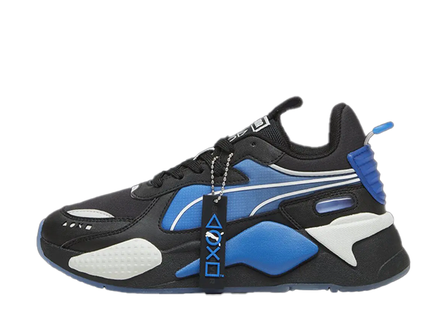 PlayStation × Puma RS-X "Puma Black/Puma Team Royal/White"