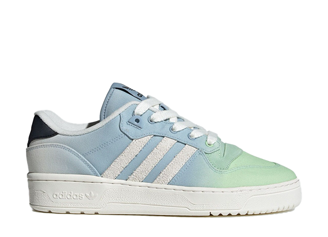 アディダス オリジナルス ライバルリー ロー "セミグリーンスパーク/クラウドホワイト/ワンダーブルー" セミグリーンスパーク/クラウドホワイト/ワンダーブルー/ブラック