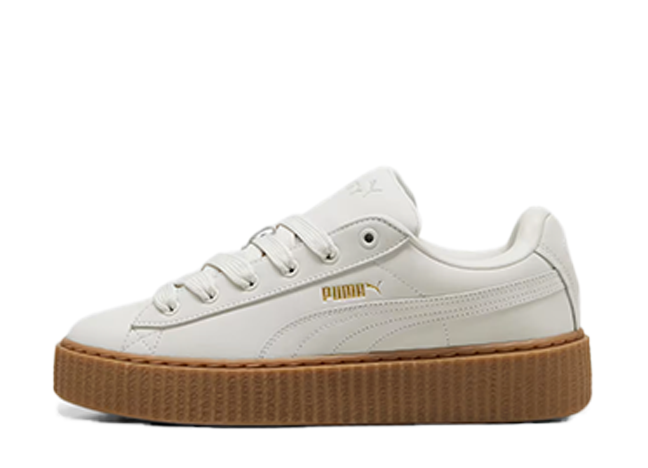 Fenty × Puma Creeper Phatty Nubuck "Warm White" Warm White/Puma Gold/Gum