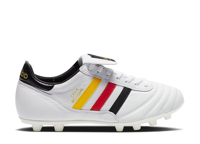 アディダス コパ ムンディアル FG "フットウェアホワイト/コアブラック/ゴールドメタリック" フットウェアホワイト/コアブラック/ゴールドメタリック/イエロー/レッド