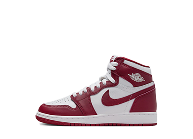 Nike GS Air Jordan 1 Retro High OG "Artisanal Red" White/Team Red