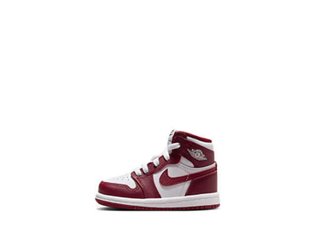 Nike TD Air Jordan 1 Retro High OG "Artisanal Red" ホワイト／チームレッド
