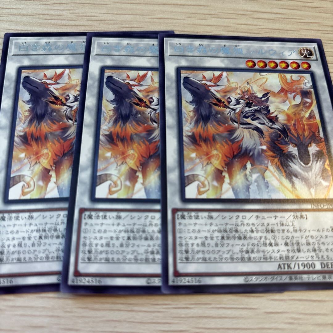 白き森の魔狼シルウィア