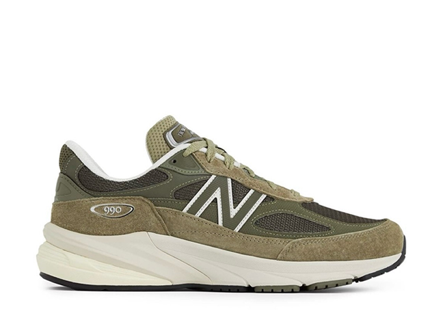 ニューバランス 990V6 "トゥルーカモ" ホワイト/グリーン