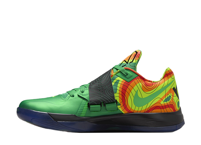 ナイキ KD4 ウェザーマン "ラッシュグリーン" ラッシュグリーン/ボルト/ブラック/チームオレンジ