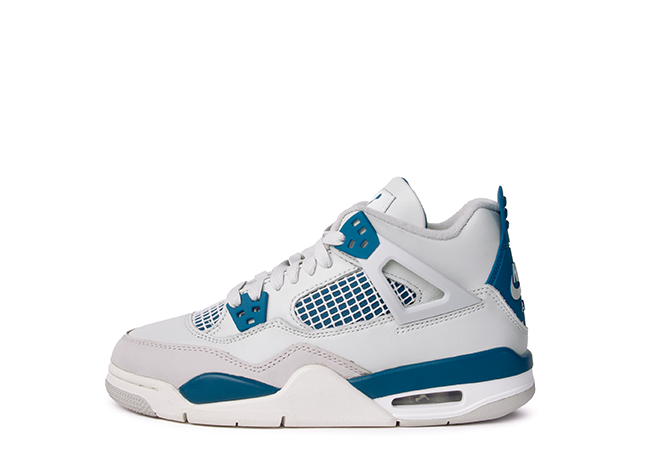 Nike GS Air Jordan 4 Retro "Industrial Blue/White"