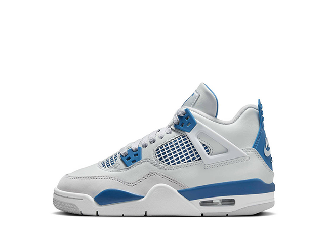 Nike PS Air Jordan 4 Retro "Industrial Blue/White"