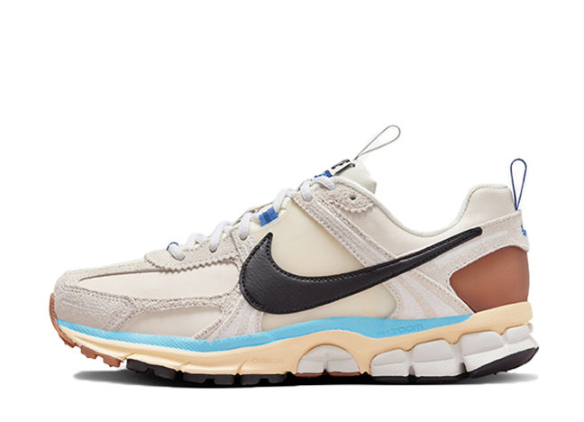 Nike WMNS Zoom Vomero 5 Premium "Designed by Japan" Pale Ivory/Black/Light Bone/Pale Vanilla/Aquarius Blue