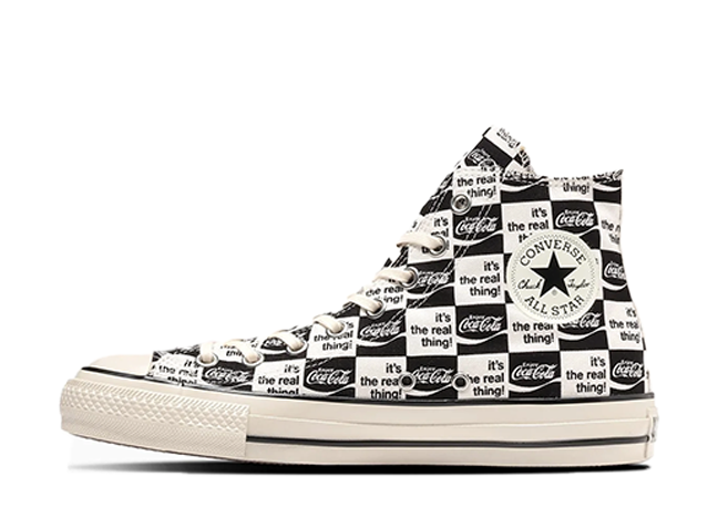 コカ・コーラ × コンバース オールスター US CK ハイ "ブラック/ホワイト" ブラック/ホワイト/ブラック