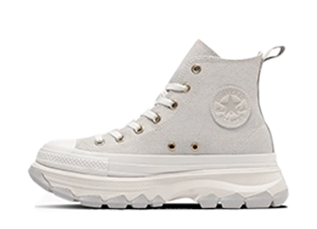 コンバース ウィメンズ オールスター トレックウェーブ NC ハイ "ライトグレー" ライトグレー/ホワイト