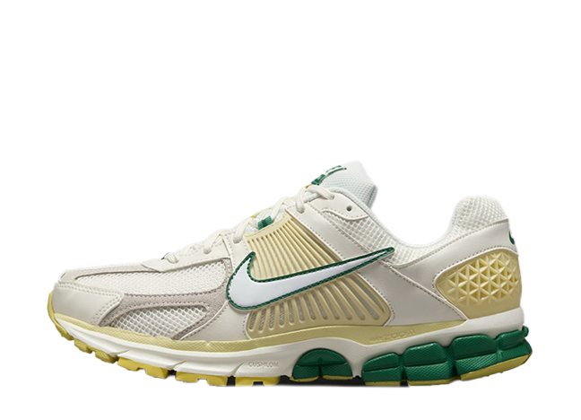 ナイキ ズーム ボメロ5 "セイル アンド ソフトイエロー" セイル/ソフトイエロー/アラバスター/マラカイト