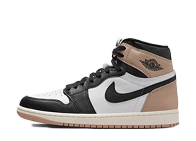 Nike WMNS Air Jordan 1 Retro High OG "Latte" Black/Legend Medium Brown/White/Sail