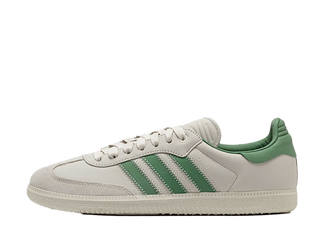 ファレル・ウィリアムス × アディダス オリジナルス ヒューマンレース サンバ "グリーン" セイルホワイト/グリーン