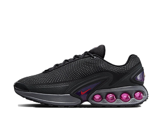 ナイキ エアマックスDN "オールナイト" ブラック/ライトクリムゾン/ダークスモークグレー