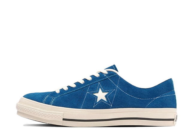 Converse One Star J Suede "Blue" Blue/White