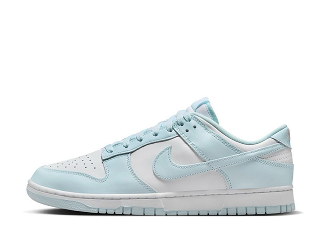 ナイキ ダンク ロー レトロ "グレイシャーブルー" ホワイト/グレイシャーブルー