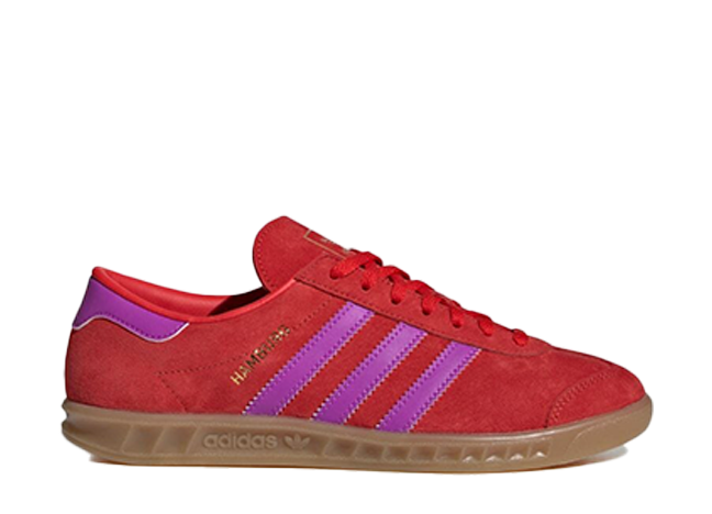 adidas Originals WMNS Hamburg "Red/Purple Burst" Red/Purple Burst/Gum
