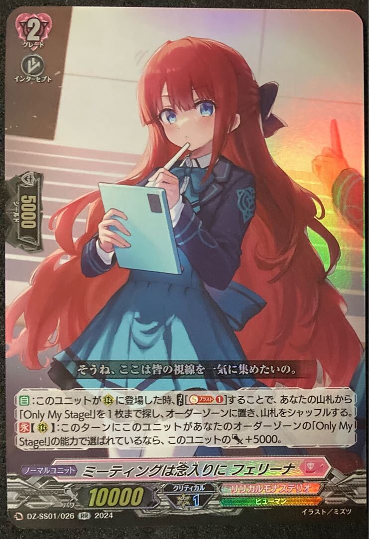 ミーティングは念入りに フェリーナ